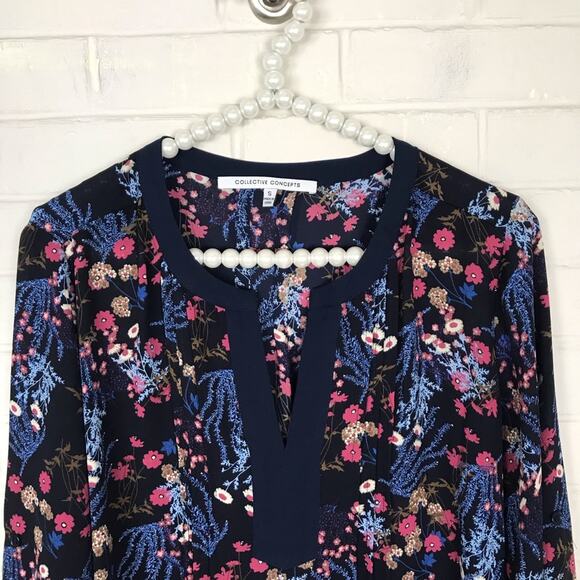 Collective Concepts Floral Print Blouse - Picture 3 of 9